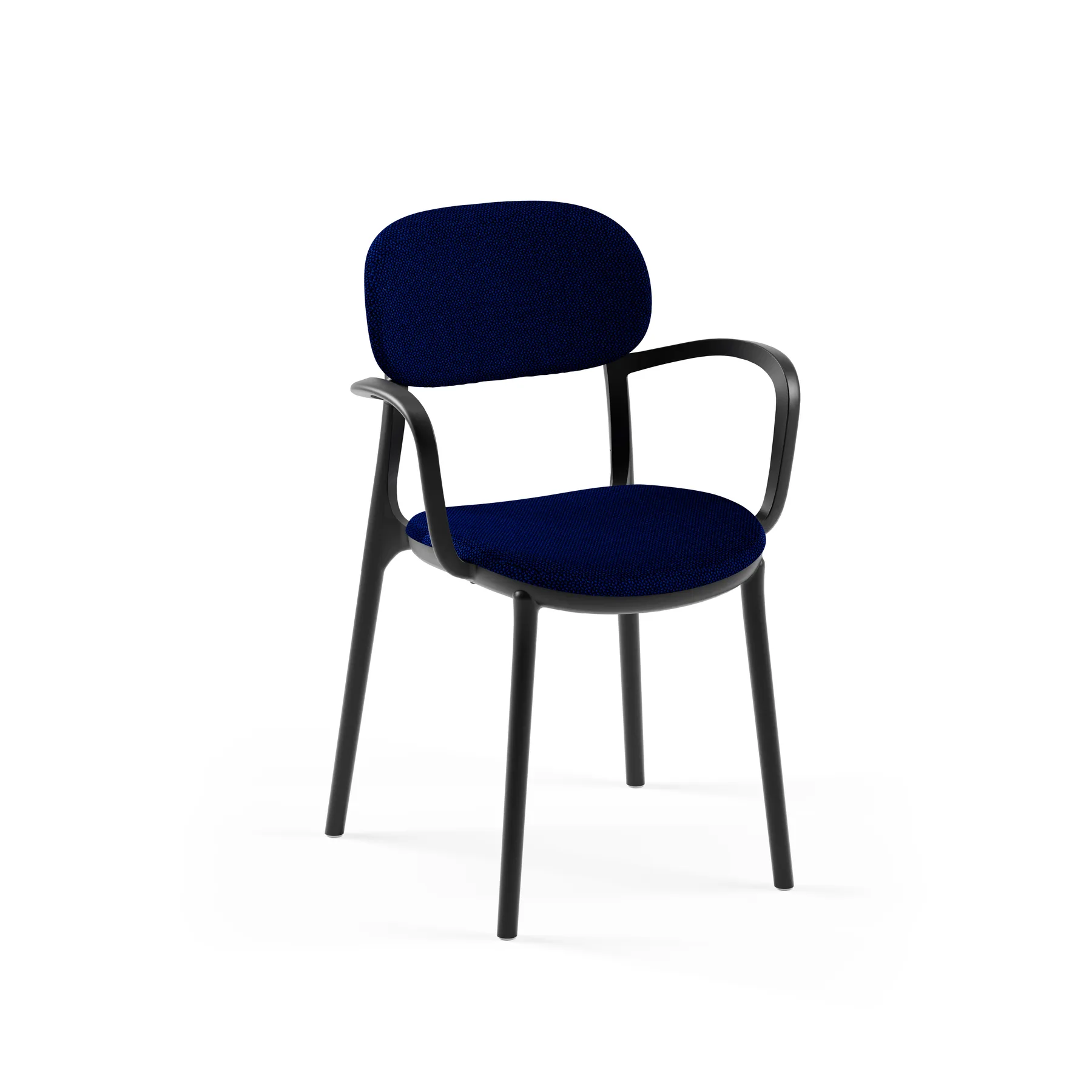 BLACK / KNIT 37 - DARK BLUE