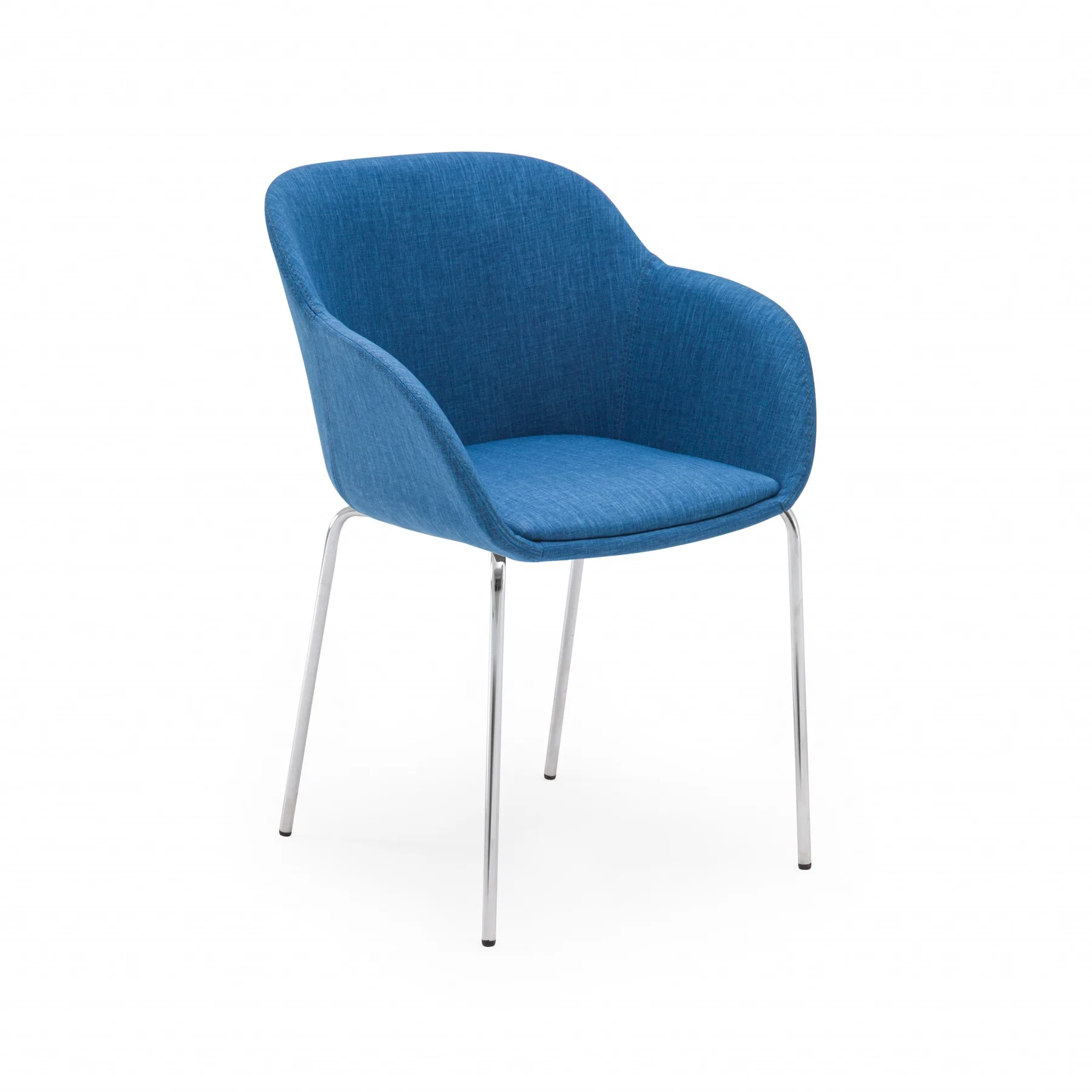 KNIT 37 - DARK BLUE / CHROME COATED