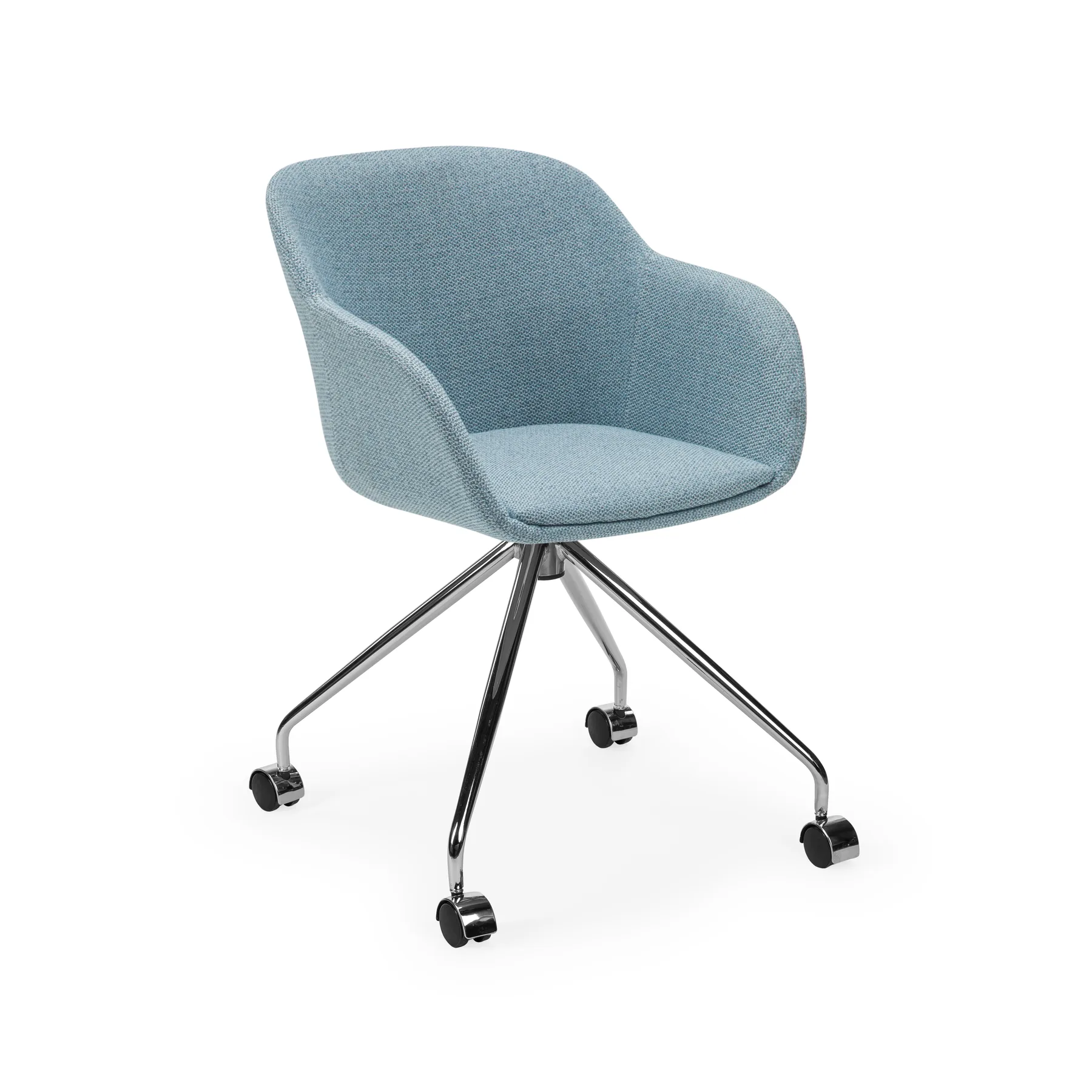 KNIT 17 - LIGHT BLUE / CHROME COATED
