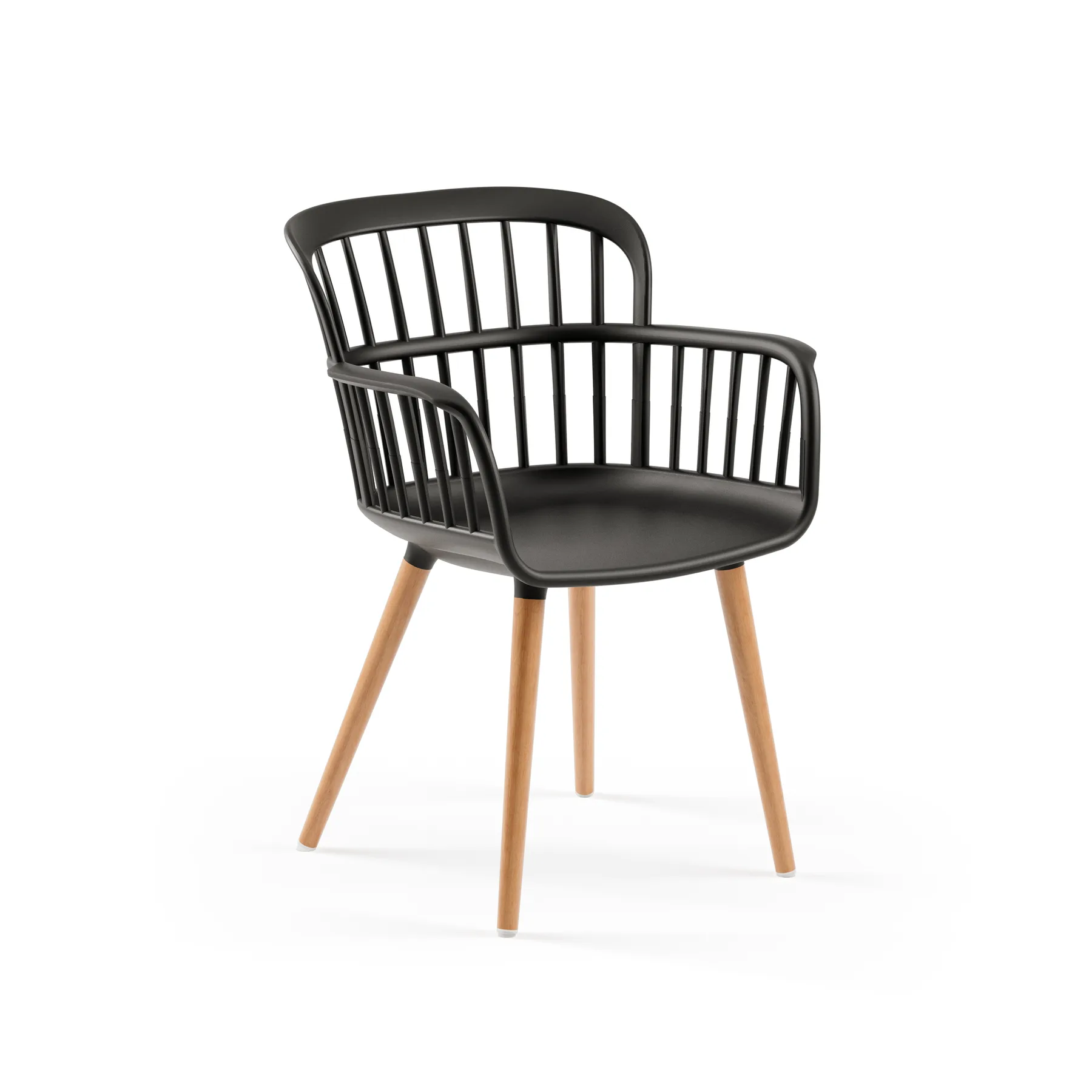 BLACK / NATURAL BEECH