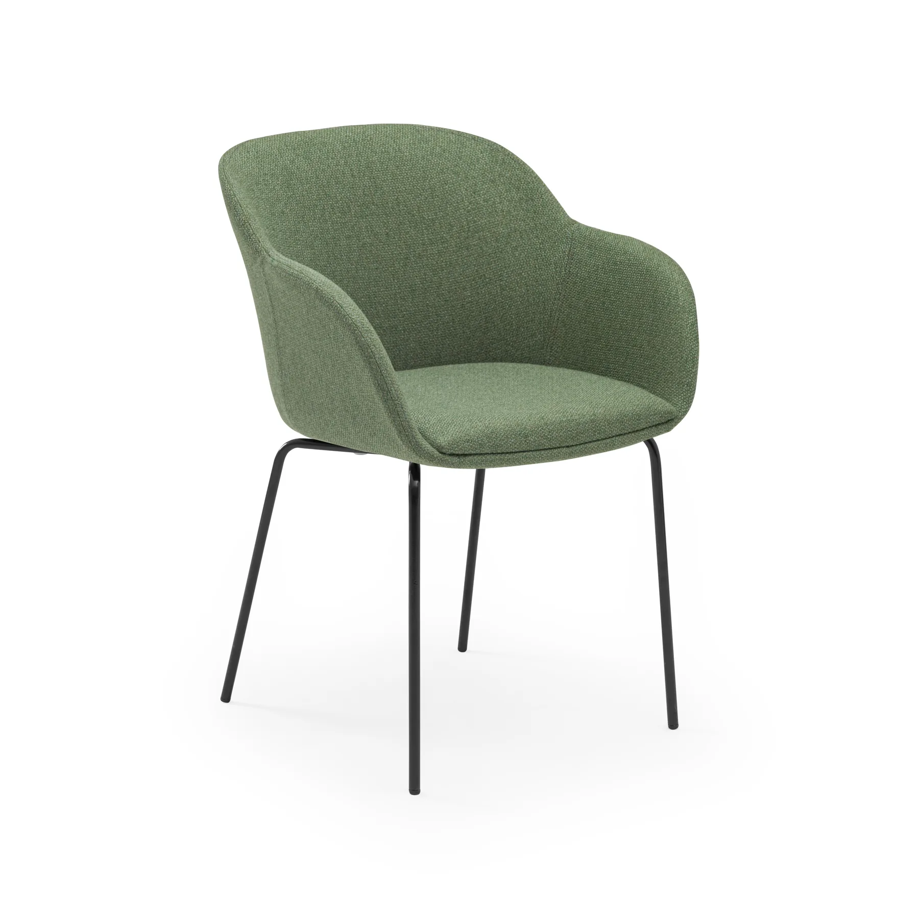 KNIT 38 - GREEN / BLACK PAINTED METAL