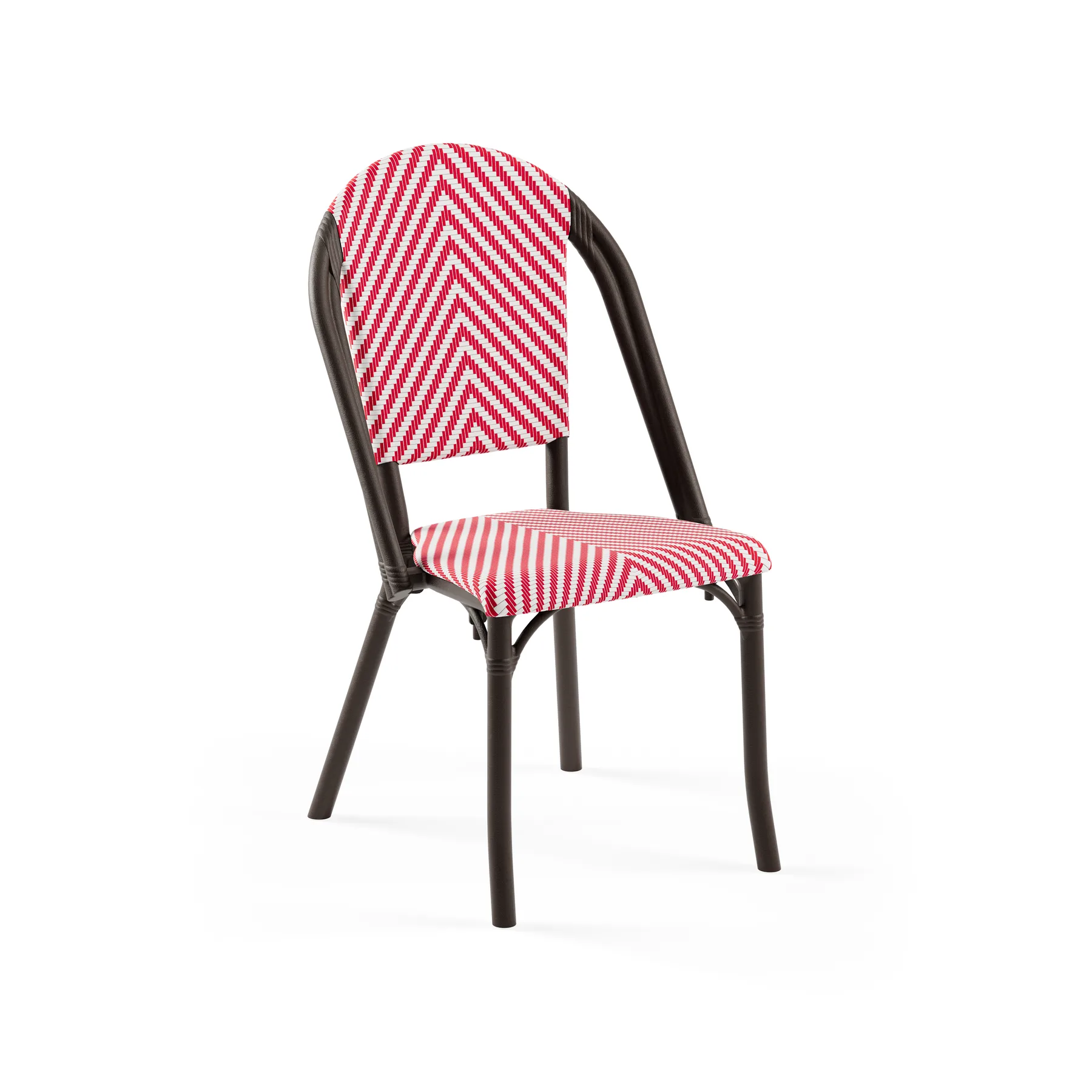WENGE / RED-WHITE PATTERNED