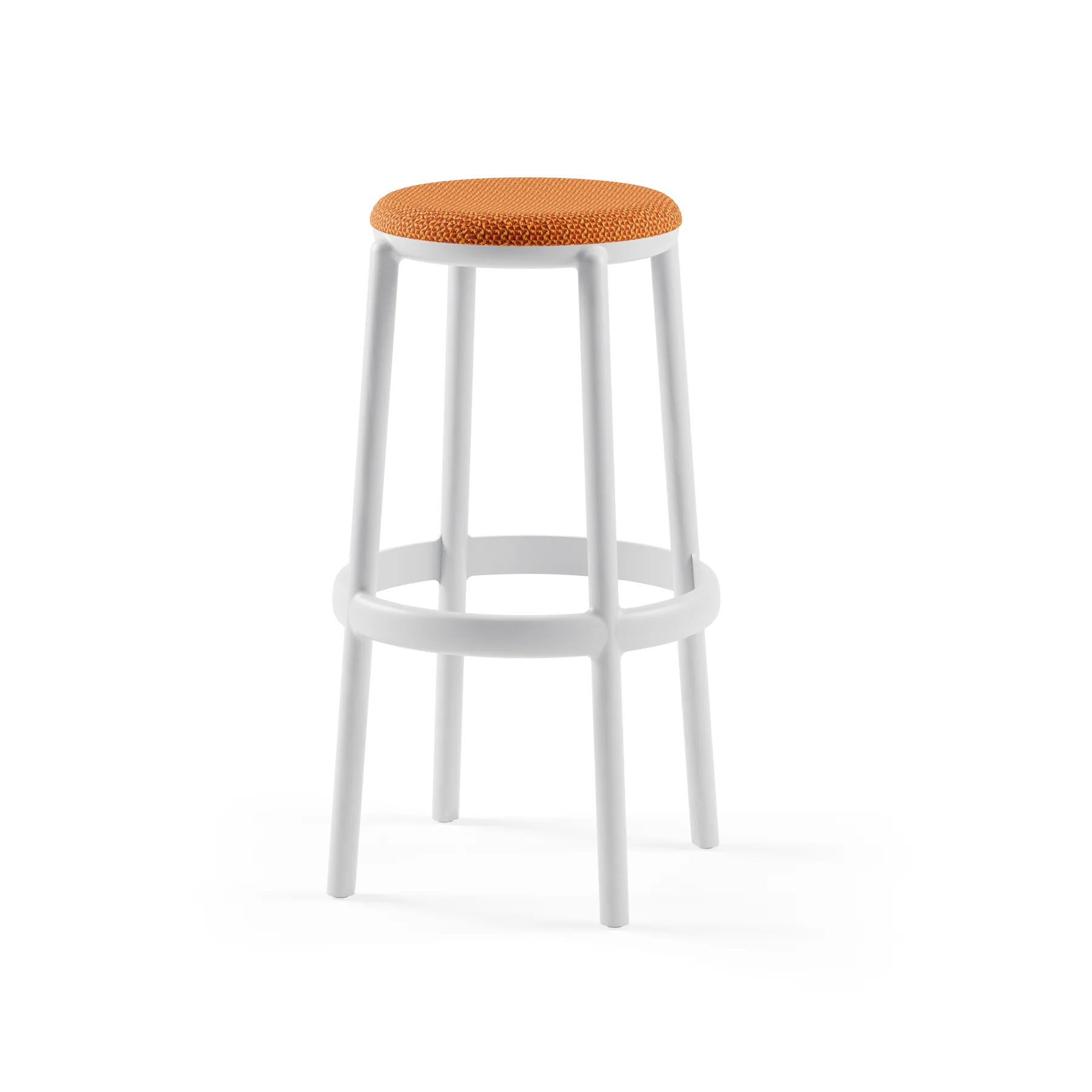 COOL GRAY-B / KNIT 45 - ORANGE