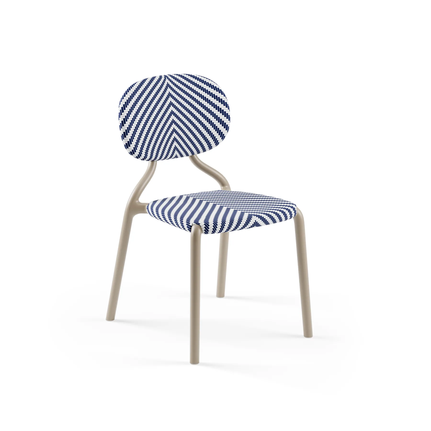 COFFEE / BLUE-WHITE (MESH)
