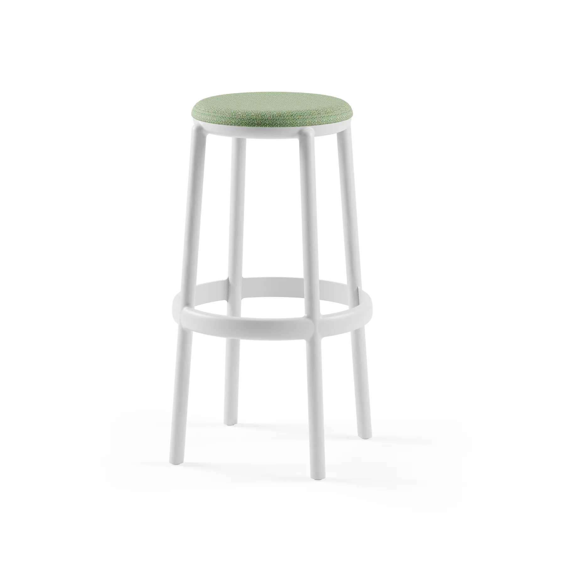COOL GRAY-B / KNIT 38 - GREEN