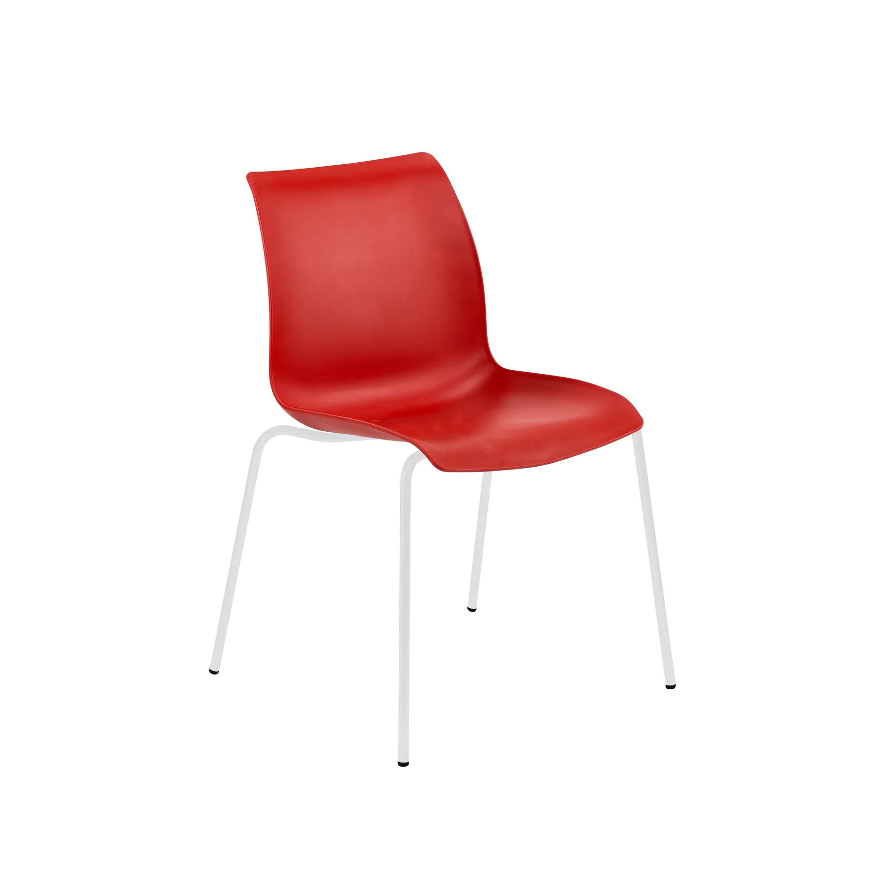 RED / WHITE PAINTED METAL