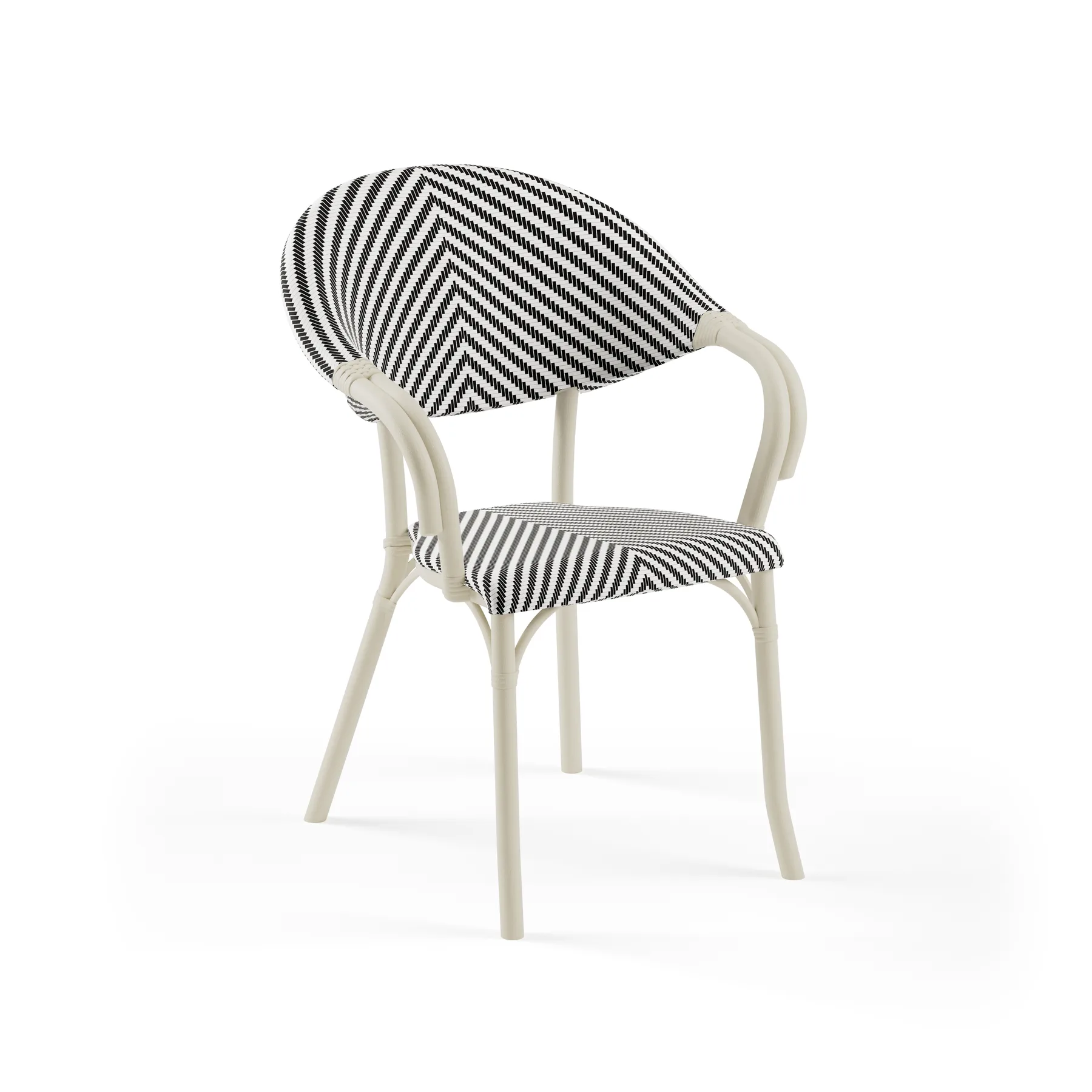 BEIGE / BLUE-WHITE PATTERNED