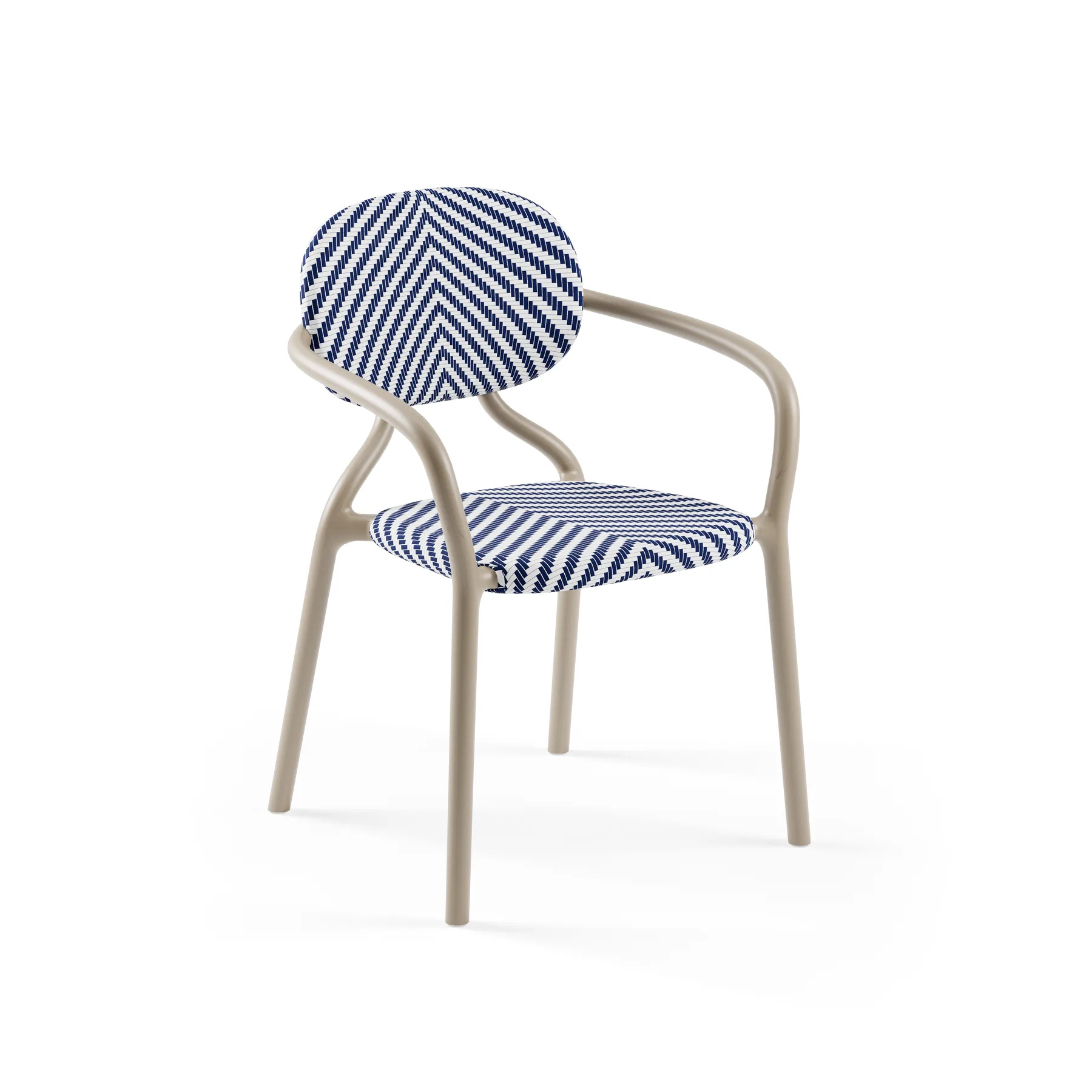 COFFEE / BLUE-WHITE (MESH)