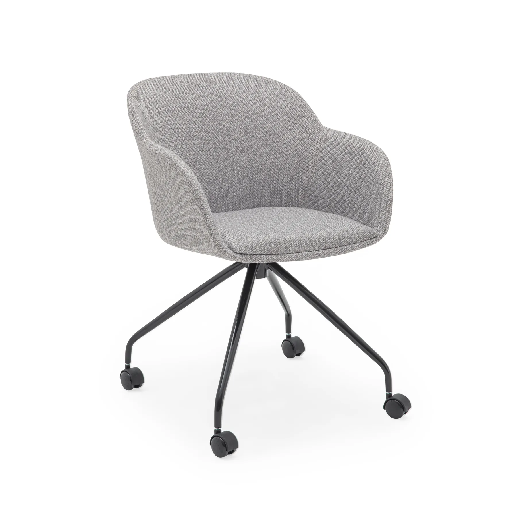 KNIT 26 - GRAY / BLACK PAINTED METAL