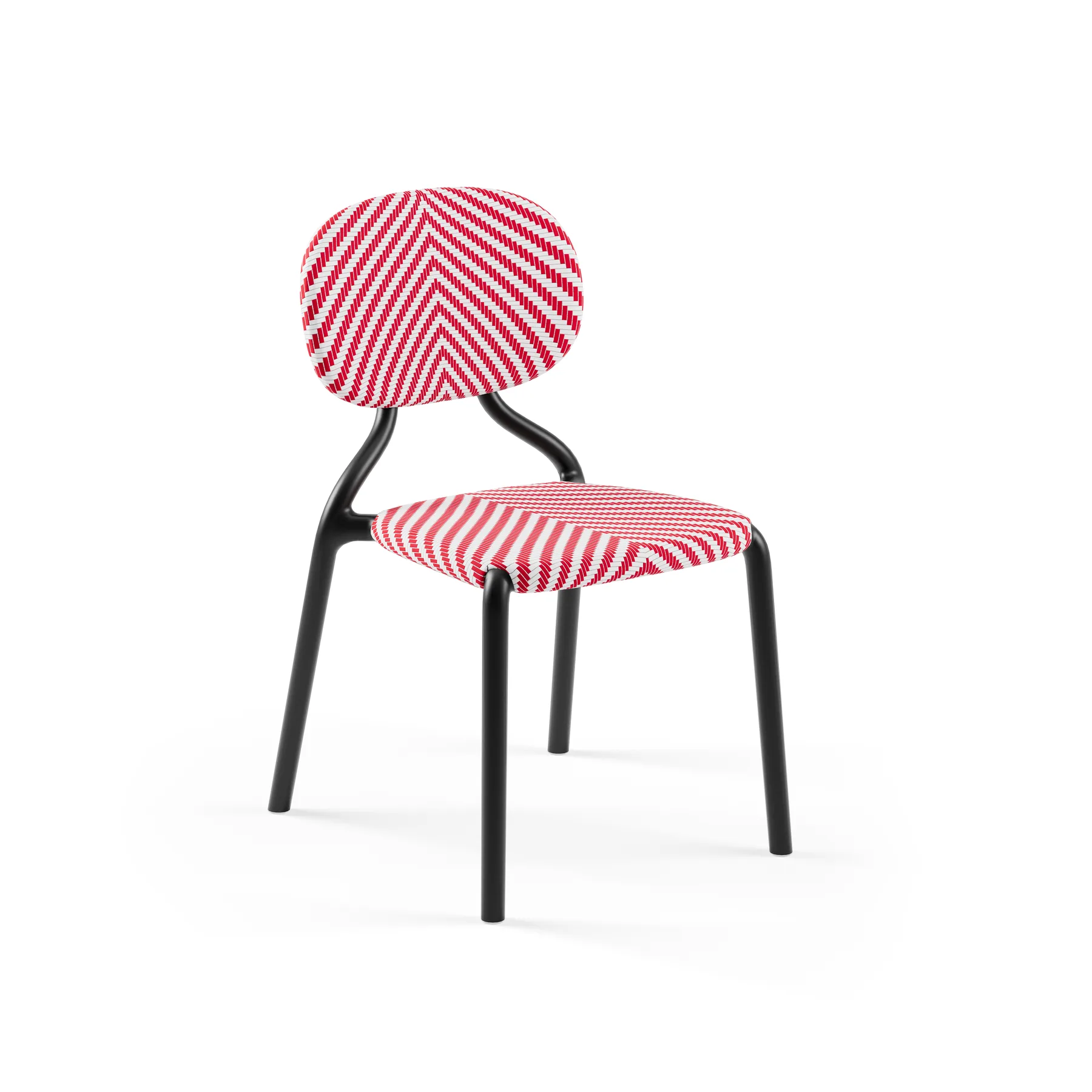 BLACK / RED-WHITE (MESH)