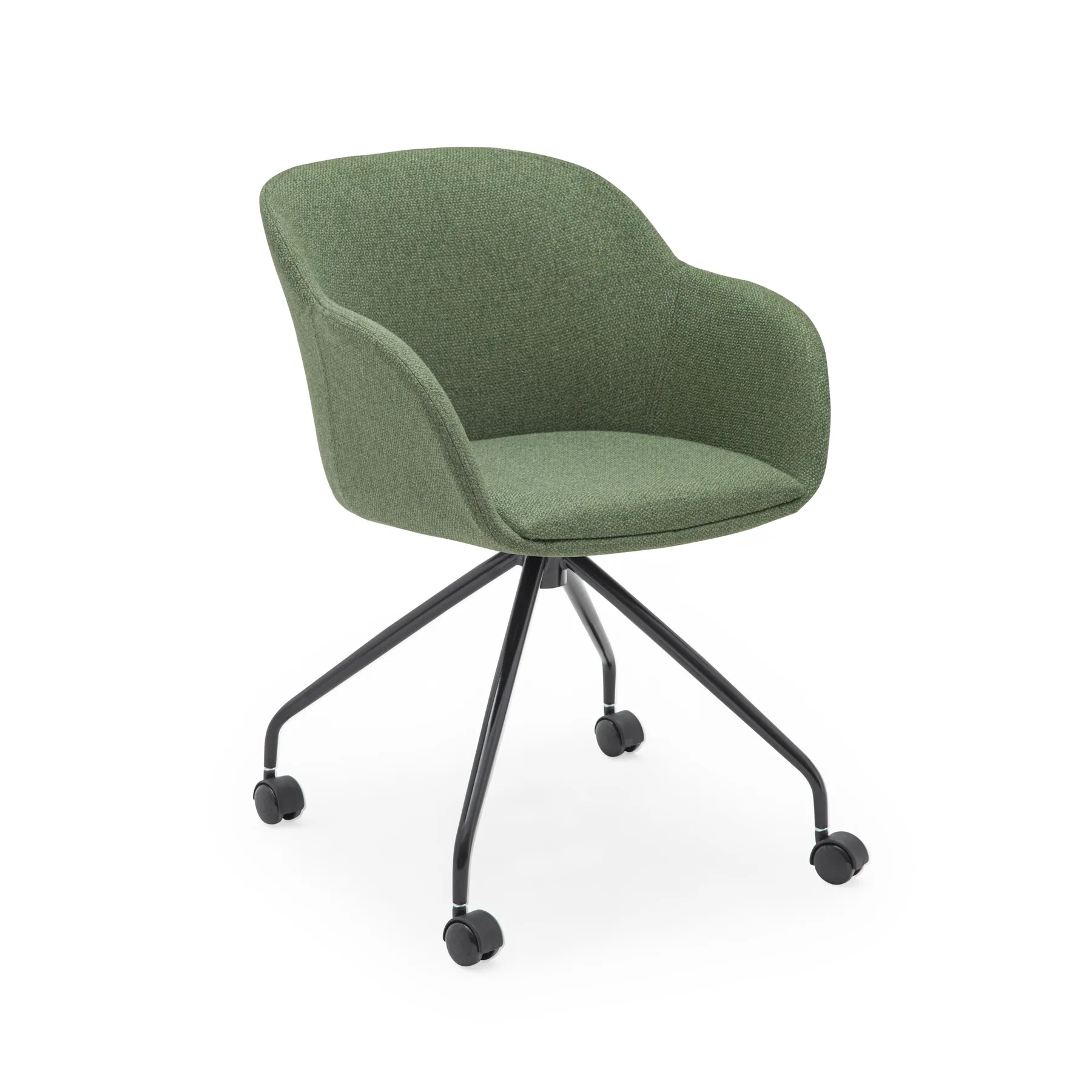 KNIT 38 - GREEN / BLACK PAINTED METAL