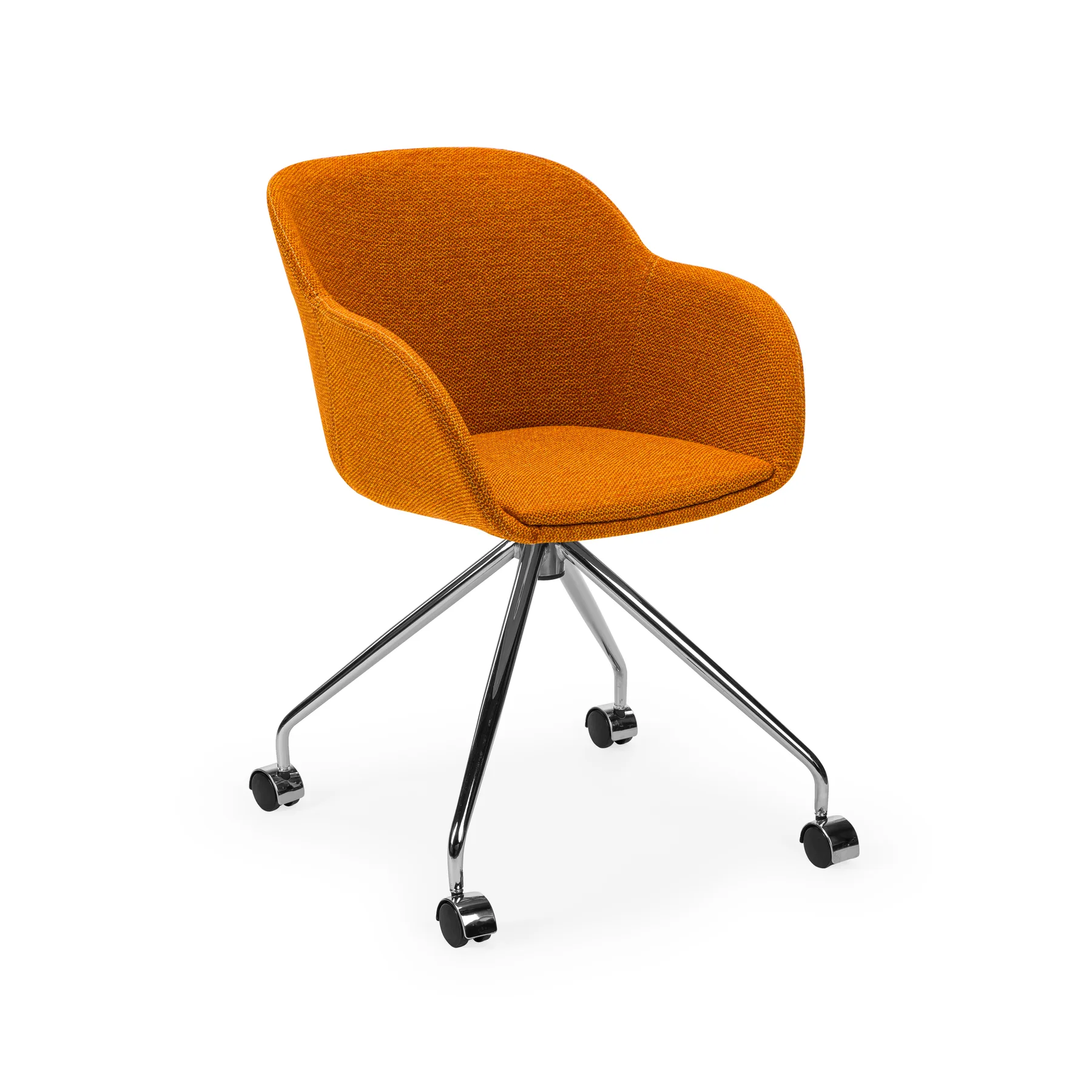 KNIT 45 - ORANGE / CHROME COATED