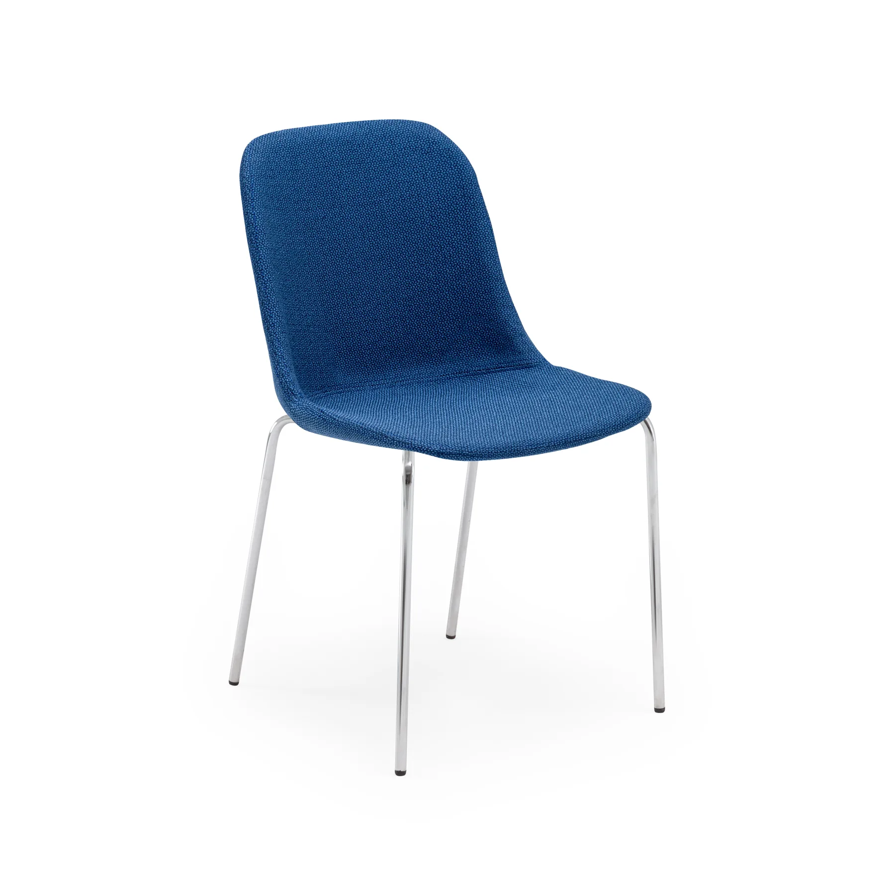 KNIT 37 - DARK BLUE / CHROME COATED