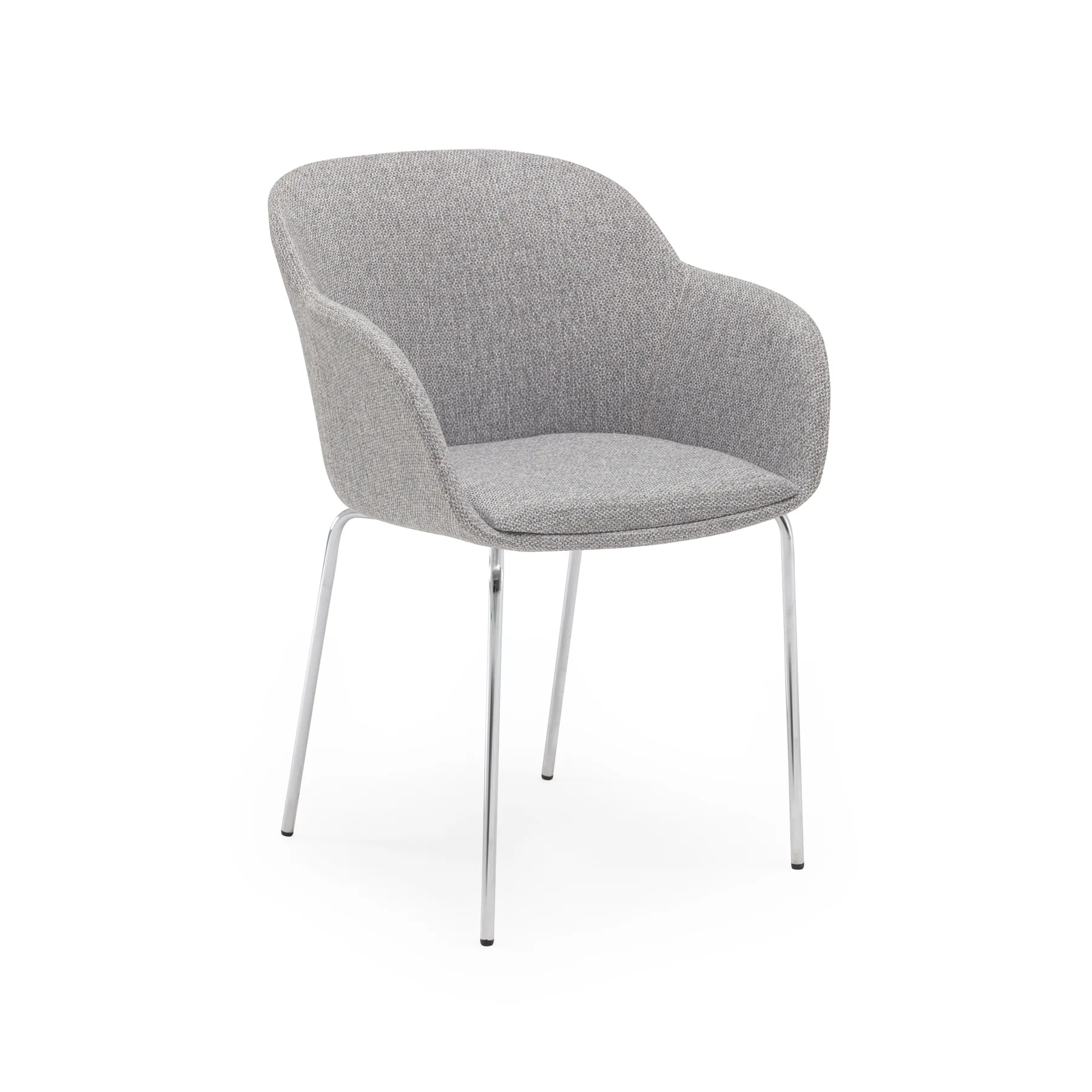 KNIT 26 - GRAY / CHROME COATED