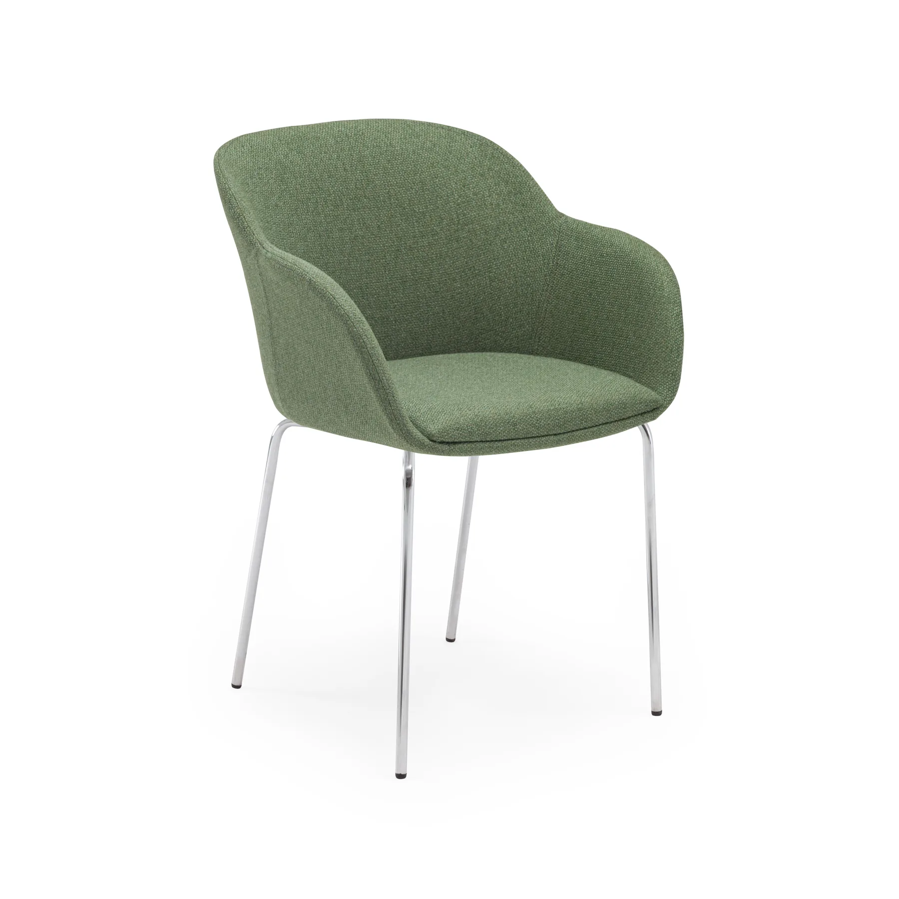KNIT 38 - GREEN / CHROME COATED