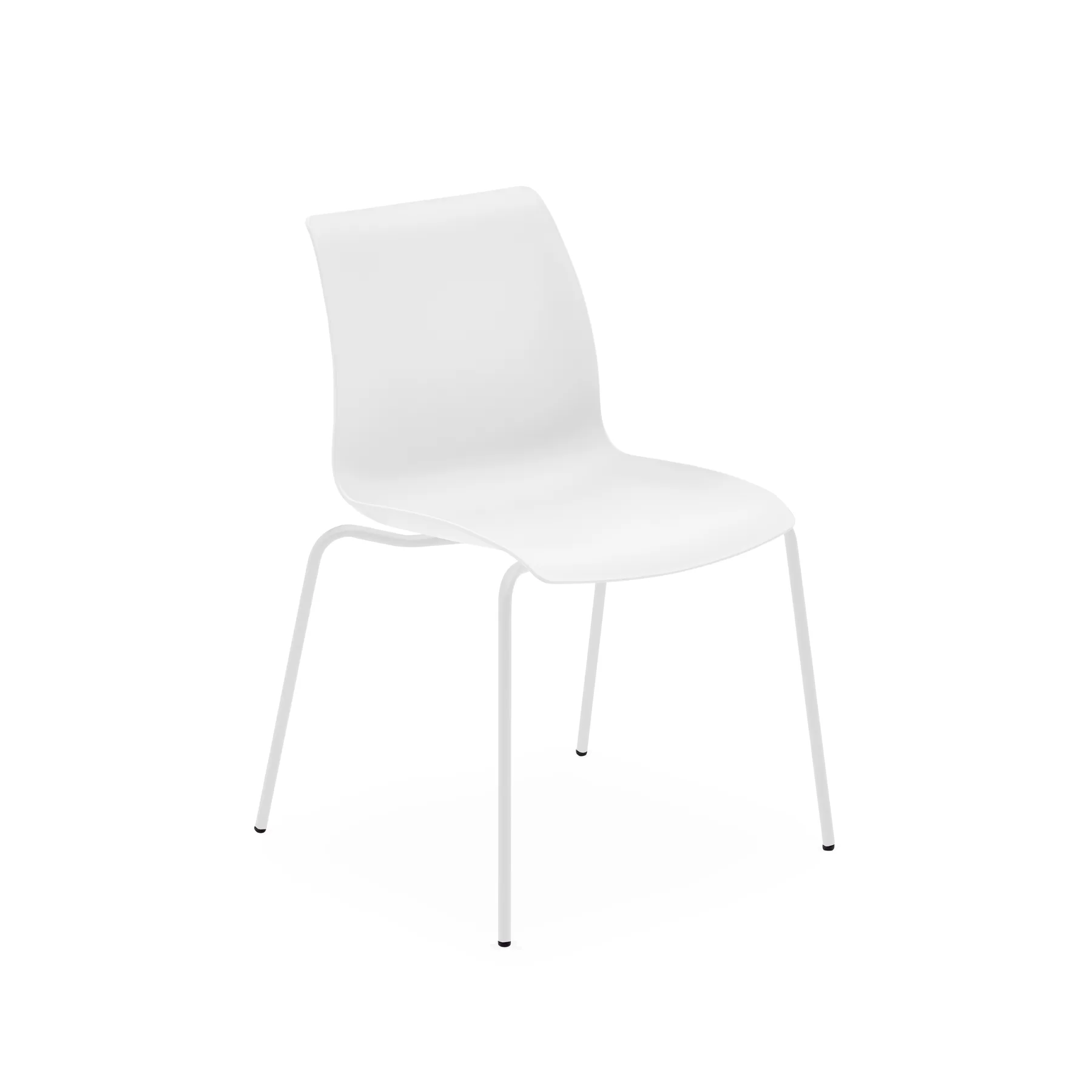 IVORY WHITE / WHITE PAINTED METAL