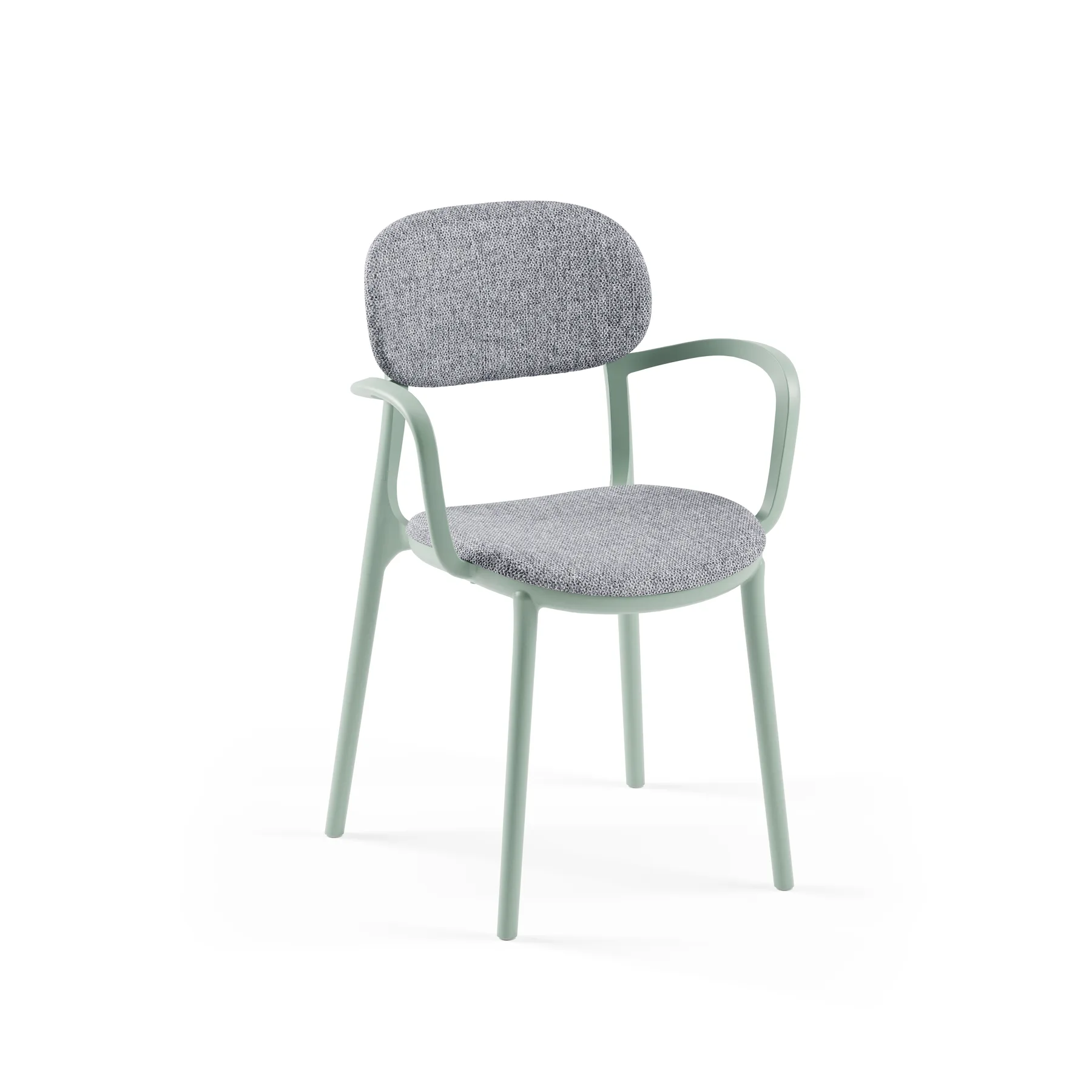 NILE GREEN-B / KNIT 26 - GRAY