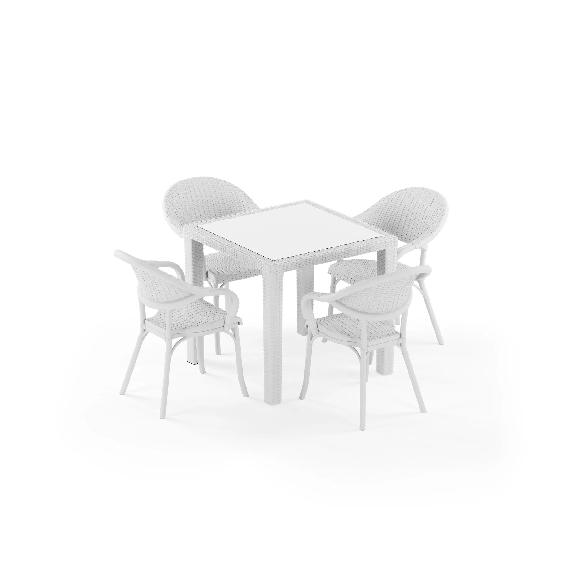Antares Glass 80x80 & Flash-R | 4 Person 2